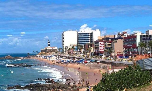 Apartmán Flat Avenida Oceanica Barra Salvador Exteriér fotografie